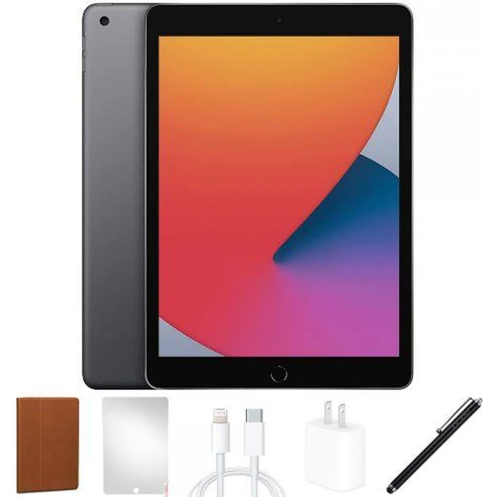 iPad 8 (2020) BUNDLE SET - 32GB - WiFi - Space Grey by Apple - Refurbished - Excellent condition - US$191.49