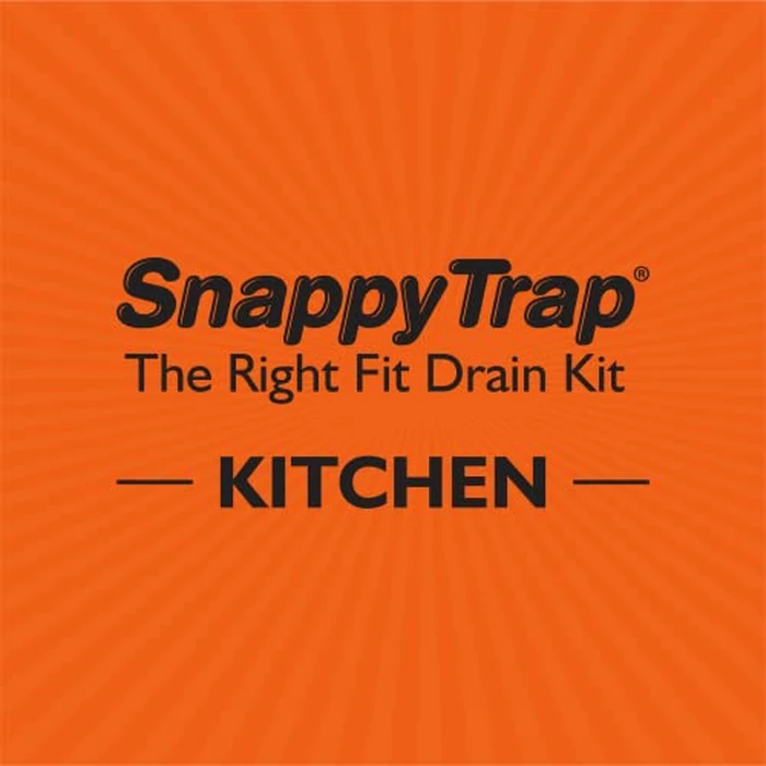 Snappy Trap Single Kitchen Sink Drain Kit, 1-1/2" with Flexible P-Trap, All-in-One Drain Kit for Single Bowl Kitchen Sinks, Universal Compatibility, No-Tool Easy Installation (DK-100 Silver) by Coflex - Image 9