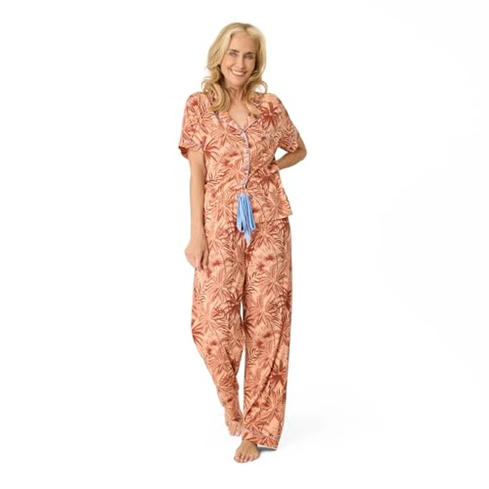 P.J. Salvage Women's Whimsy Sets PJ Set, Amber, X-Small by PJ Salvage - Image 1