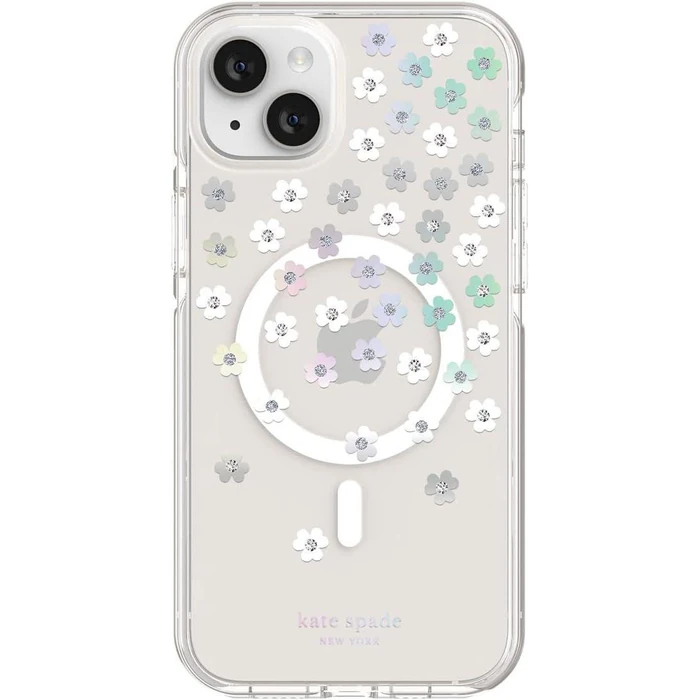Kate Spade Defensive Phone Case with MagSafe for iPhone 14 Plus - Scattered Flowers by Kate Spade - Refurbished - Premium condition