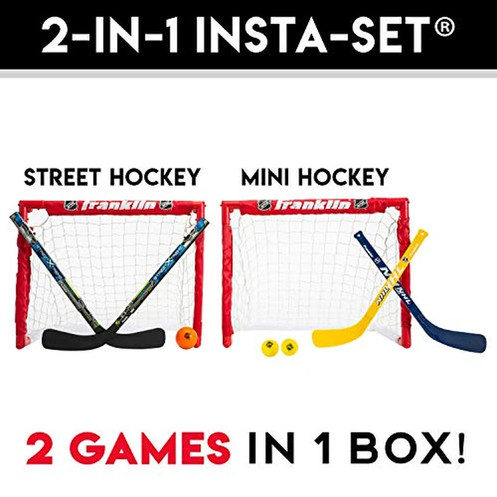 Franklin Sports NHL(R) Indoor Sport 2 In 1 Set #14213 by Franklin Sports - Image 6