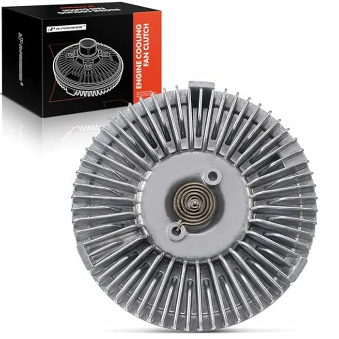 A-Premium Engine Cooling Fan Clutch Compatible with Ford F-150 1999-2000, F-450, F-250 F-350 F-450 F-550 Super Duty, F53, E-350 Club Wagon & More, 5.4L 6.8L, Reverse Rotation, Counter Clockwise by A-Premium - Image 1