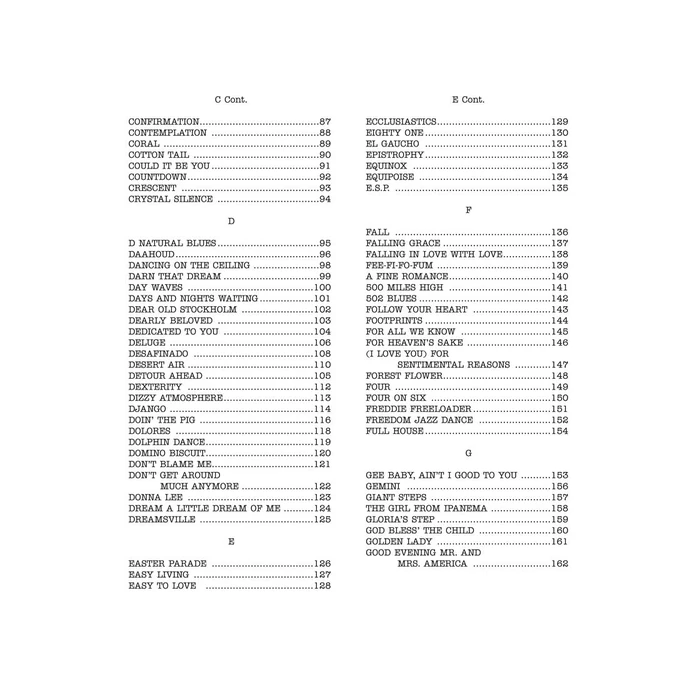 The Real Book: Volume I Sixth Edition | Bass Clef Sheet Music Songbook for Trombone Tuba Bassoon Cello and More | 400 Jazz Standards Fake Book for Students Teachers and Professional Musicians by Hal Leonard - Image 4