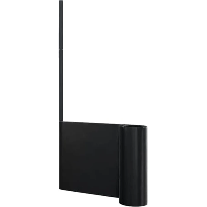 SteelTek L-Hinge with 1 1/2" Offset (Sold as Pair), 304 Stainless Steel, Powder Coated Black by Ekena Millwork - Image 4