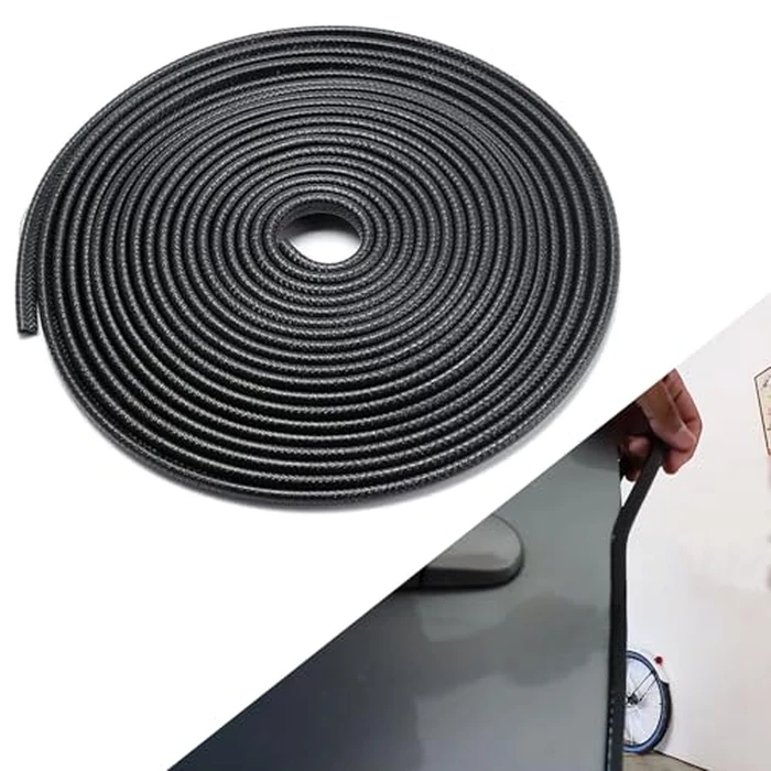 GOMADEIT 32.8Ft(10M) Car Door Edge Protector, U Shape Rubber Edge Trim, Car Door Edge Guards fits for Most Car (Black) by GOMADEIT - Used - Like New condition - CA$19.72