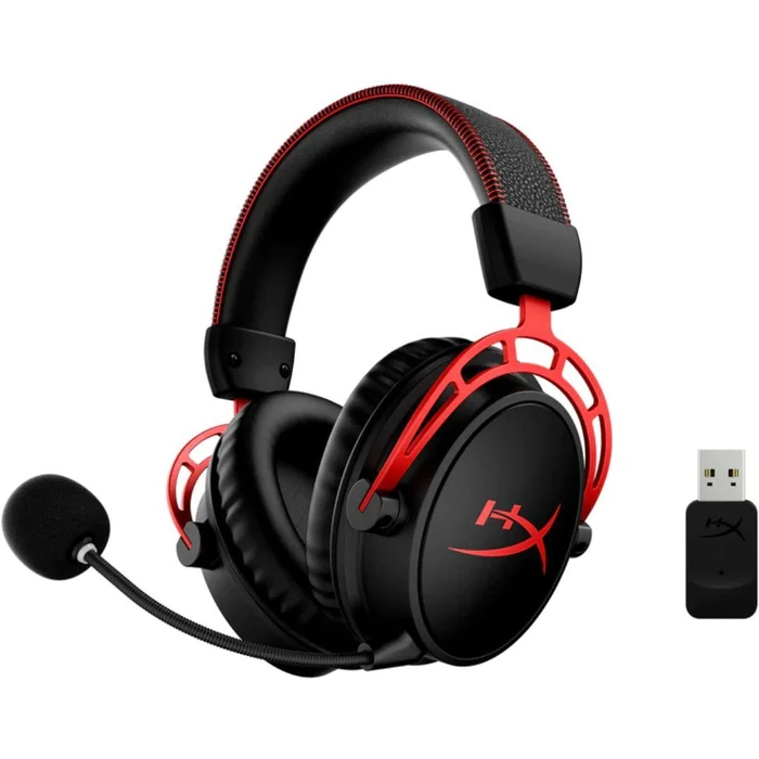 HyperX Cloud Alpha Wireless Gaming Headset - Black/Red by HyperX - Image 3