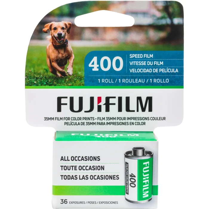 FUJIFILM 600022184 ISO 400 36EX1CD 36-Exposure Color Negative Film for 35mm Cameras (Single Roll) by Fujifilm - Used - Good condition - CA$16.44