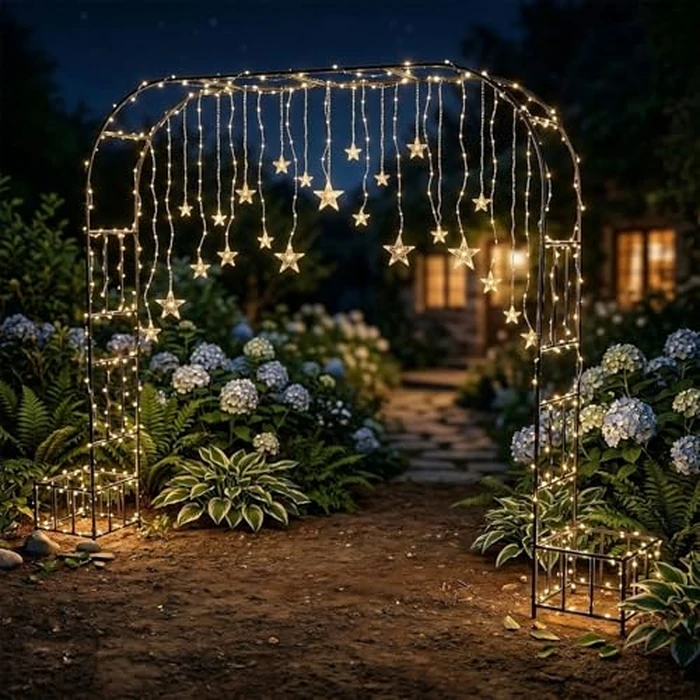 GARDFANCY Garden Arch with Planter Boxes, Metal Arbor Trellis for Climbing Plants Outdoor, Heavy Duty Iron Archway for Wedding Ceremony Party Backyard Lawn Patio Decor, Black by GARDFANCY - Image 8