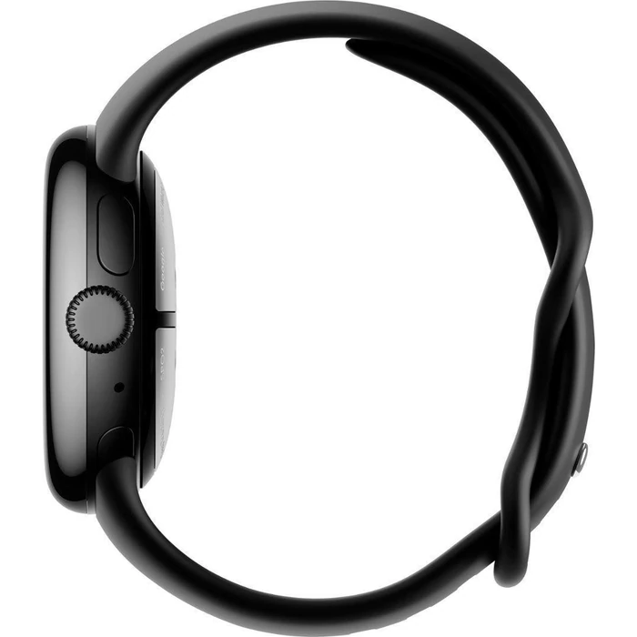 Google Pixel Watch 2 (Bluetooth) - 32GB - 1.2 inch - Matte Black Aluminum Case with Obsidian Fluoroelastomer Active Band by Google - Image 3