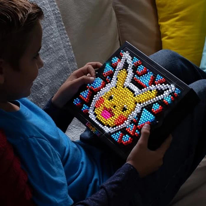 Lite Brite Super Bright HD, Pokemon Edition - Creative Retro Light-Up Screen - Educational Play for Children, Enhances Creativity, Gift for Boys and Girls Ages 6+ by Lite Brite - Image 4