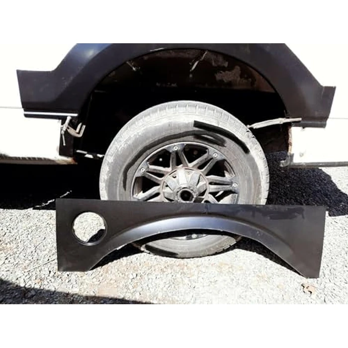 ECOTRIC Rear Wheel Arch Quarter Panel Compatible with 2009-2014 Ford F150 LD W/O Molding Holes, Bed Upper Repair Panel Replacement Steel Left & Right by ECOTRIC - Image 2