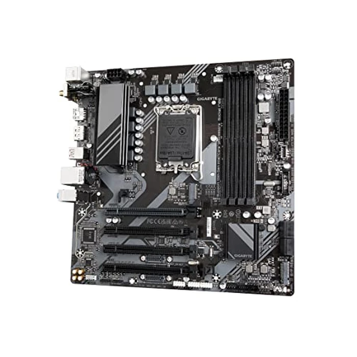 GIGABYTE B760M C (LGA 1700/ Intel/ B760/ Micro ATX/ DDR5/ M.2/ PCIe 4.0/ USB 3.2 Gen 2 Type-C/Realtek Wi-Fi 1GbE LAN/Q-Flash Plus/PCIe EZ-Latch/Motherboard) by GIGABYTE - Image 3