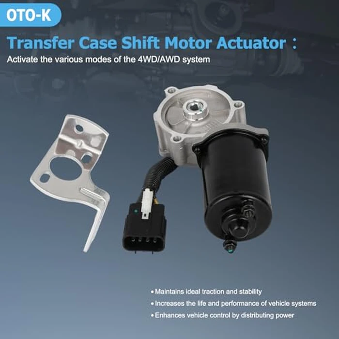 OTO-K 4WD Transfer Case Motor Actuator Compatible with Chevy Silverado Suburban Tahoe GMC Yukon XL 1500 Ram 1500 2500 3500 4500 Cadillac Escalade Hummer H2,4WD Actuator Replace#600-908 68089746AA by OTO-KAUTOPARTS - Image 5