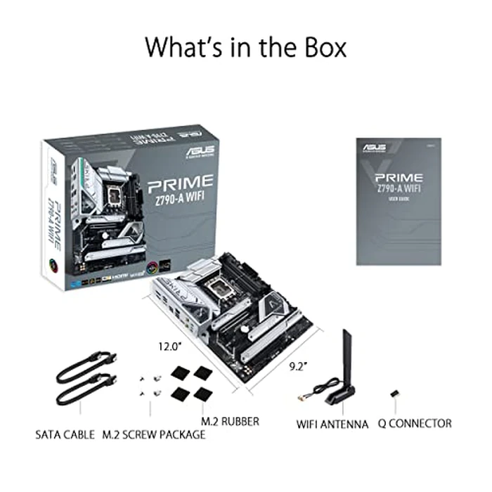 ASUS Prime Z790-A WiFi 6E LGA 1700(Intel 14th,13th&12th) ATX Motherboard (16+1 DrMOS, PCIe 5.0,DDR5,4X M.2 Slots,2.5 Gb LAN,USB 3.2 Gen 2 Front Panel Type-C, Thunderbolt 4/USB4, DP) by ASUS - Image 6