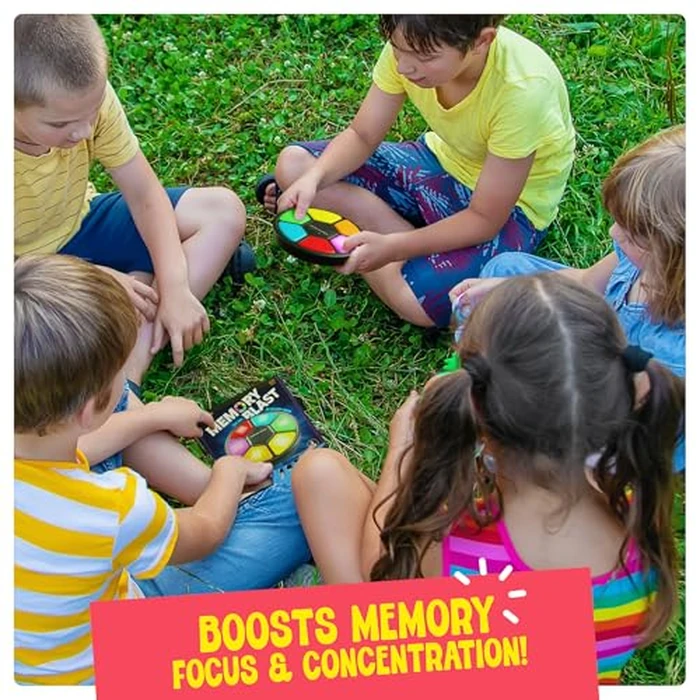 Memory Game for Kids - Gifts for Boys & Girls - 6 7 8 9 10 11 Year Old Boy Birthday Gifts - Kids Games - Toys for 10 Year Old Boy - Car Handheld Travel Games Road Trip for Ages 4-8, 6-8, 8-12 Years by Imagineers - Image 5
