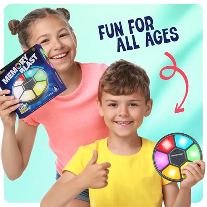 Memory Game for Kids - Gifts for Boys & Girls - 6 7 8 9 10 11 Year Old Boy Birthday Gifts - Kids Games - Toys for 10 Year Old Boy - Car Handheld Travel Games Road Trip for Ages 4-8, 6-8, 8-12 Years by Imagineers - Image 6