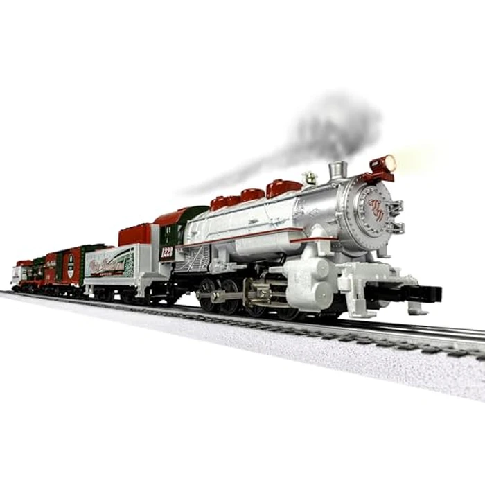 Lionel Winter Wonderland LionChief Electric O Gauge Bluetooth 5.0 Train Set with Remote by Lionel - Image 2