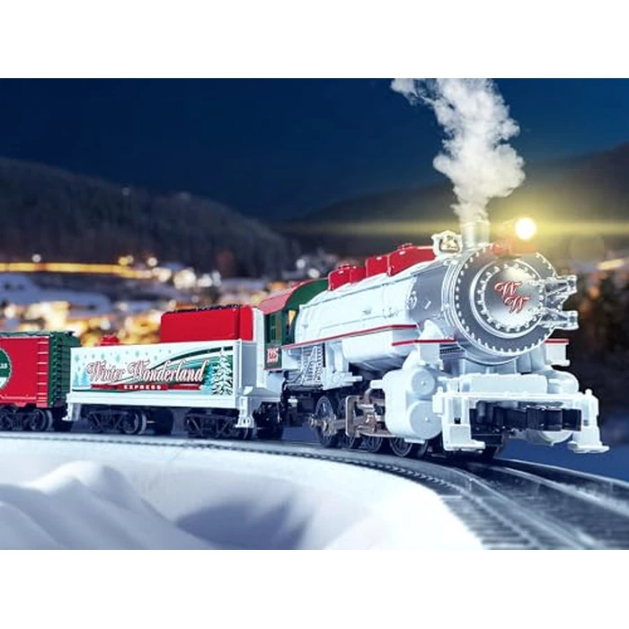 Lionel Winter Wonderland LionChief Electric O Gauge Bluetooth 5.0 Train Set with Remote by Lionel - Image 4
