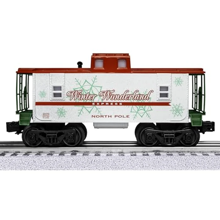 Lionel Winter Wonderland LionChief Electric O Gauge Bluetooth 5.0 Train Set with Remote by Lionel - Image 9