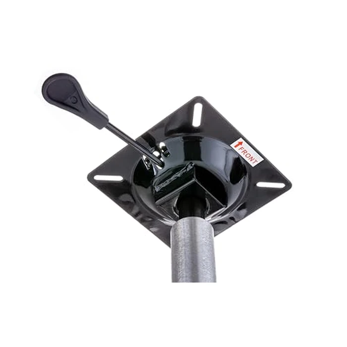 Attwood SP-3004 Lock’N-Pin ¾-inch Pin Post, Height Adjustable 14-17 Inches, Power Pedestal, 1.77-Inch Diameter, with Seat Mount by attwood - Image 1