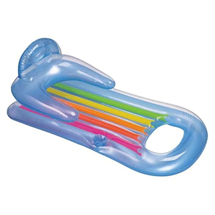 Intex Sit N Float Inflatable Lounge, 60" X 39", (Colors May Vary), 1 Pack by Intex - Image 2