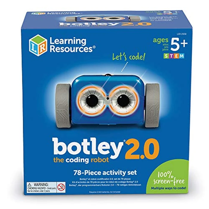 Learning Resources Botley The Coding Robot 2.0 Activity Set - 78 Pieces, Ages 5+, Coding Robot for Kids, STEM Toys for Kids, Early Programming and Coding Games for Kids by Learning Resources - Image 8