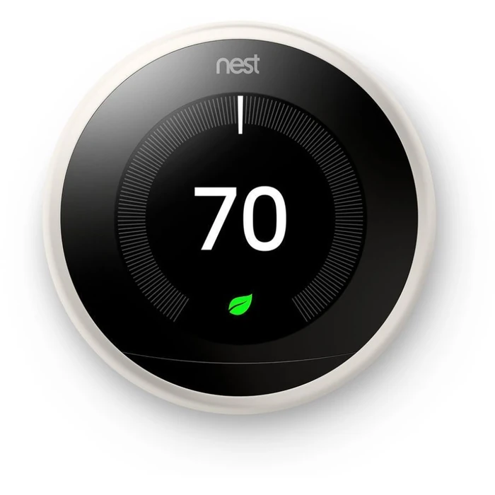Google Nest Learning Smart Wifi Thermostat (Gen 3) - White by Google - Refurbished - Excellent condition