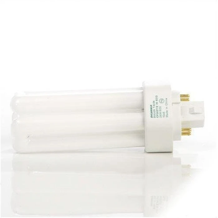 Sylvania 20880 (12-Pack) CF26DT/E/IN/830/ECO 26-Watt Triple Tube Compact Fluorescent Light Bulb, 3000K, 1746 Lumens, 82 CRI, T4 Shape, 4-Pin GX24q-3 Base by LEDVANCE - Image 3