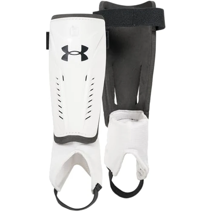 UA Challenge Shin Guard YTH White/Black M by Under Armour - Used - Very Good condition - US$15.74