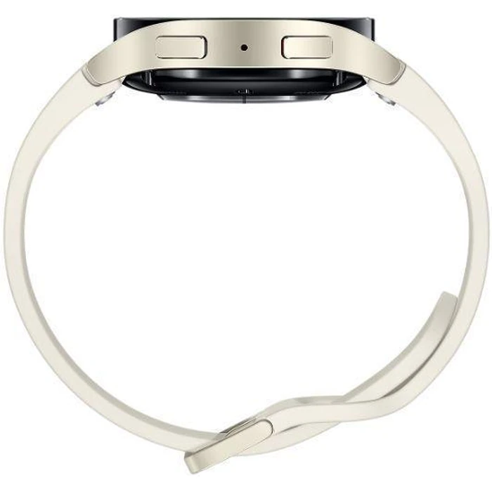Samsung Galaxy Watch6 (Bluetooth) - 16GB - 40mm - Cream Aluminum Case with Cream Fluoroelastomer Sports Band by Samsung - Image 4
