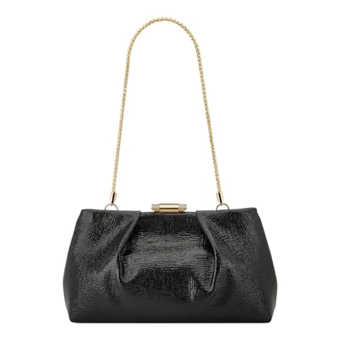 Nine West Women's Cramer Convertible Clutch Clutch, Black, Size O/S by Nine West - Image 1