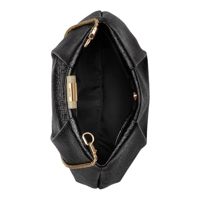 Nine West Women's Cramer Convertible Clutch Clutch, Black, Size O/S by Nine West - Image 3