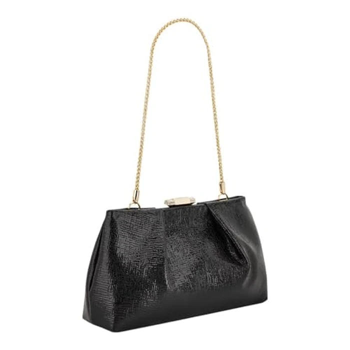 Nine West Women's Cramer Convertible Clutch Clutch, Black, Size O/S by Nine West - Image 4