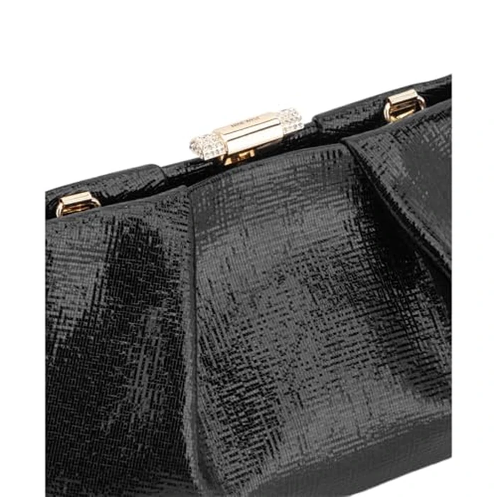 Nine West Women's Cramer Convertible Clutch Clutch, Black, Size O/S by Nine West - Image 5