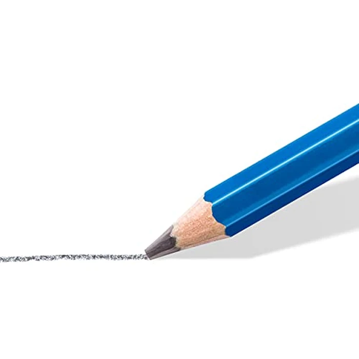 Staedtler Mars Lumograph Art Drawing Pencils, Graphite Pencils in Metal Case, Break-Resistant Bonded Lead, Grades 12B-10H, Set of 24 by Staedtler - Image 4