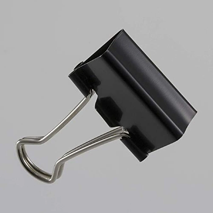 Officemate Medium Binder Clips, Black, 12 Count (Pack of 12) by Officemate - Image 3