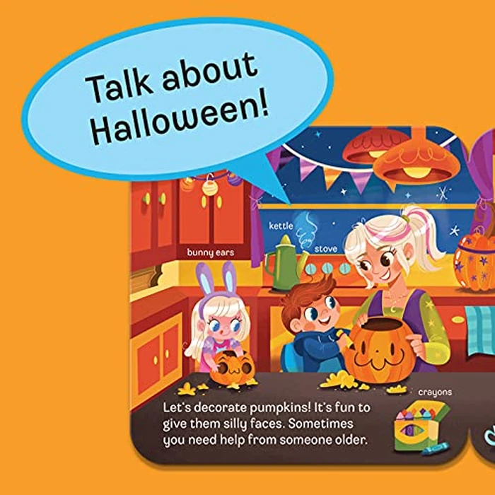 Boo Halloween Lift-a-Flap Board Book Ages 0-4 by Cottage Door Press - Image 4
