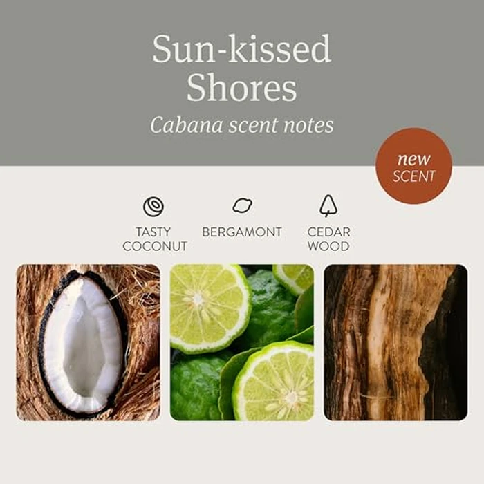 Drift Car Air Freshener - The Original Stone Air Freshener - Car Odor Eliminator - Long Lasting Scent - Metal Clip - Essential Oils - Clean Ingredients - Cabana Scent 3 Pack Refill - NO CLIP INCLUDED by drift - Image 4