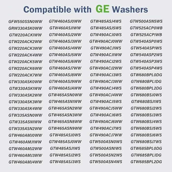 GTW335ASN2WW GTW330ASK3WW GTW335ASN1WW Washer Drain Pump by Semzohc - Compatible with G.E Hot-point Washers GTW465ASN2WW GTW460ASJ8WW GTW680BSJ6WS HTW200ASK1WW PTW600BSR1WS by Semzohc - Image 5