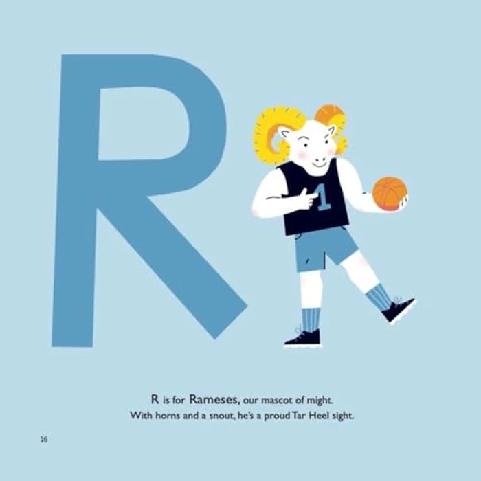 University of North Carolina A to Z Children's Book by Collegiate ABCs - Image 4