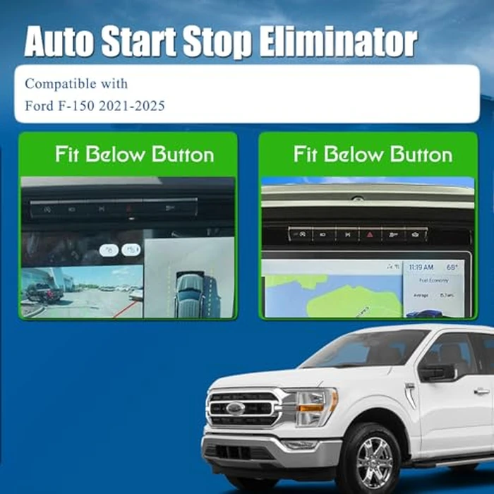 YESCHE Auto Start Stop Eliminator Compatible with Ford F150 2021-2025 Automatic Startstop Engine System Disabler Canceller Cable Device Stops Shutoff Saves Battery Accessories by YESCHE - Image 2