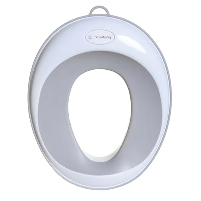 Dreambaby EZY- Potty Training Toilet Seat Topper, Non-Slip and Great for Travel, Grey, Toilet Training Seat by Dreambaby - Image 1