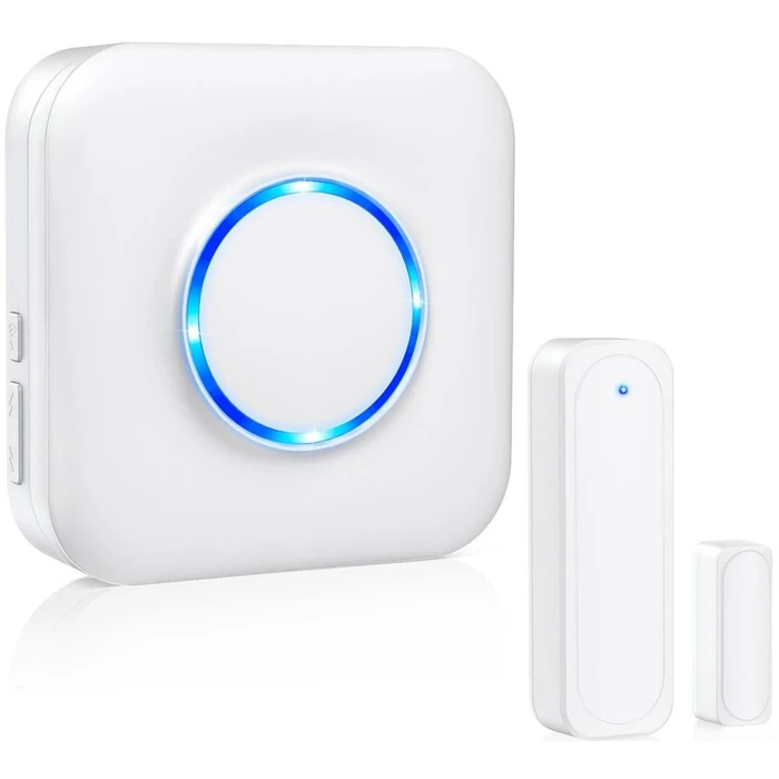 Satisure Wireless Door Open Contact Sensor Alarm Chime - White by Satisure - Refurbished - Excellent condition