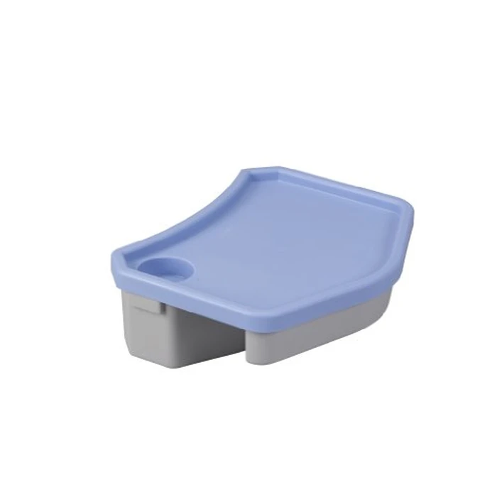 Drive Medical RTL10131 E-Z Walker Caddy with Tray, Gray/Blue by Drive Medical - Used - Acceptable condition