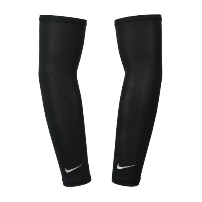 Nike Dri-Fit UV Solar Arm Sleeves - 1 Pair - Unisex - Adult (Black, Adult S/M) by Nike - Used - Like New condition - US$21.11