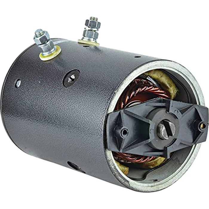 New DB Electrical Snow Plow Motor 430-20080 Compatible with/Replacement for Western Motors W-6306, Voltage 12, Rotation CW, KW 1.2, Fisher by DB Electrical - Used - Acceptable condition
