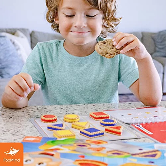 FoxMind Games: Smart Cookies Logic Puzzle Game, Deduction Game for Kids Ages 6+ and Brain Teaser Lovers, STEM Learning Toy from Brain Builder Series, Develops Problem-Solving Skills, 1+ Players by FoxMind - Image 4