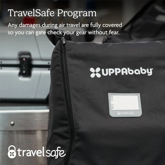 UPPAbaby Travel Bag for RumbleSeat and Bassinet - Easy-Carry Handles, Removeable Shoulder Strap + Durable Design with TravelSafe Protection by UPPAbaby - Image 7