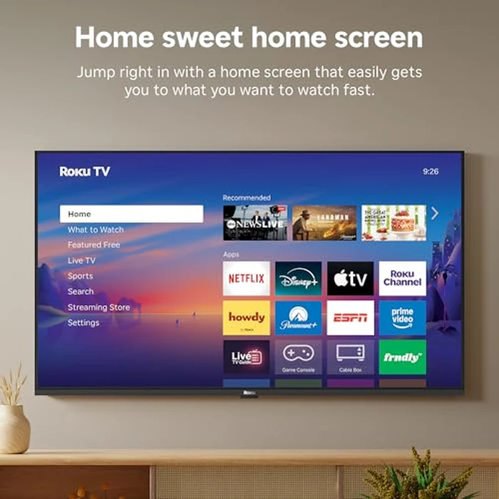 Roku Smart TV 2026 - 40-Inch Select Series, 1080p Full HD TV - Roku TV with Voice Remote - Flat Screen LED Television with Wi-Fi for Streaming Live Local News Sports & Movies, Bluetooth Headphone Mode by Roku - Image 7