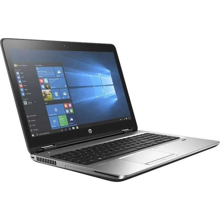 HP ProBook 650 G3 Notebook PC 15.6" - Silver - Intel Core i7-7600U 2.8GHz - 8GB RAM - 256GB by HP - Image 2